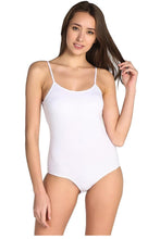 Load image into Gallery viewer, Women's Thin Strap Snap Crotch Bodysuit- 2 Pieces
